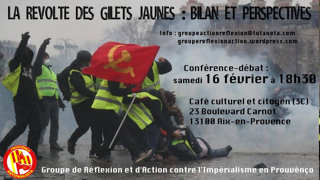Conférence-débat : "La révolte des Gilets Jaunes"
