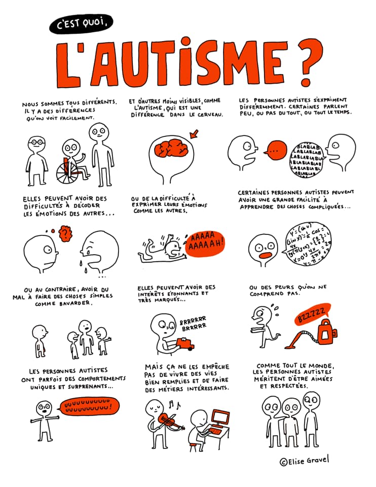 Les p'tits goûters militants : Qu'est-ce que l'autisme?