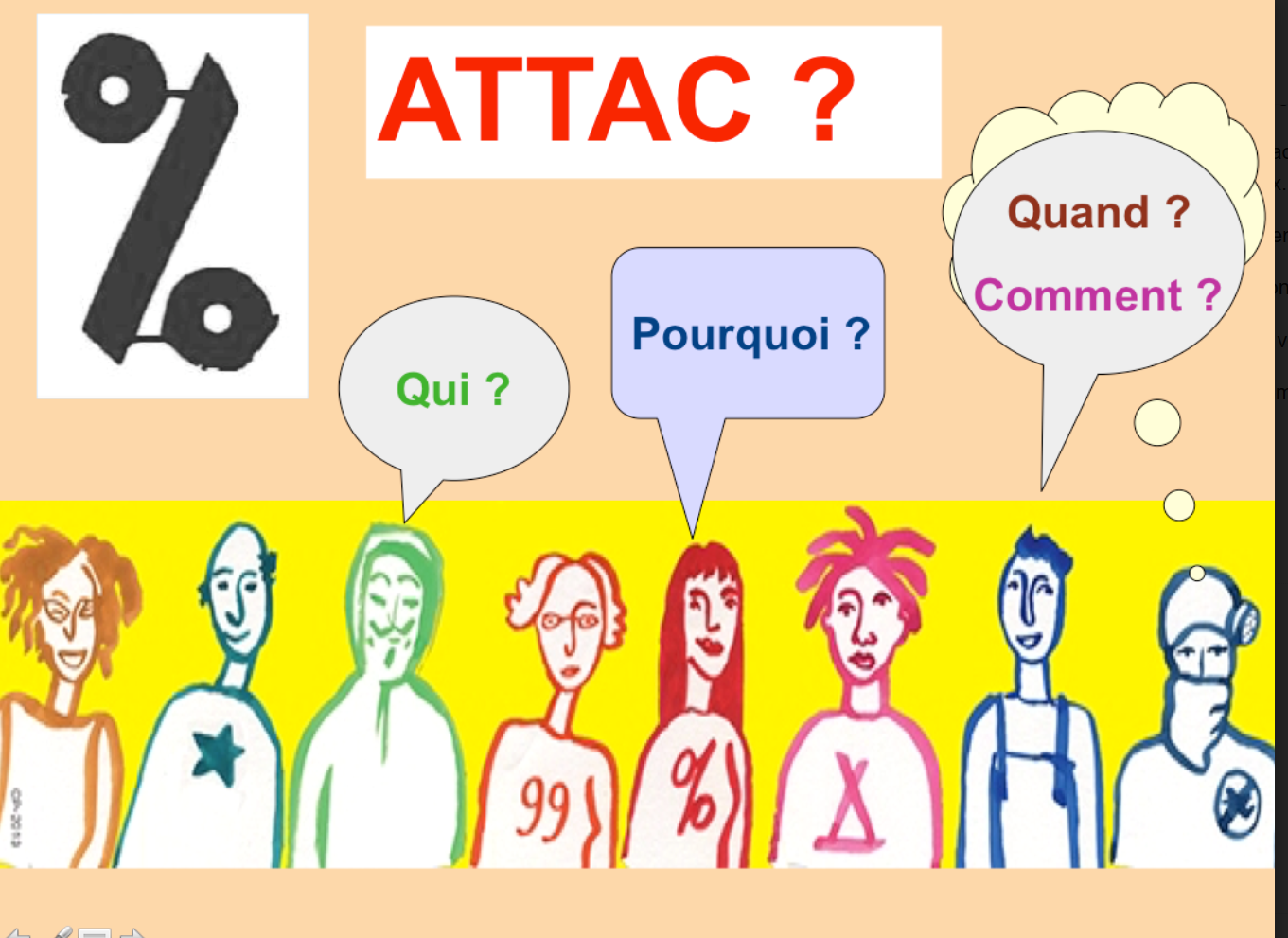 Accueil des nouvelles et nouveaux adhérent.e.s d'Attac pays d'Aix 