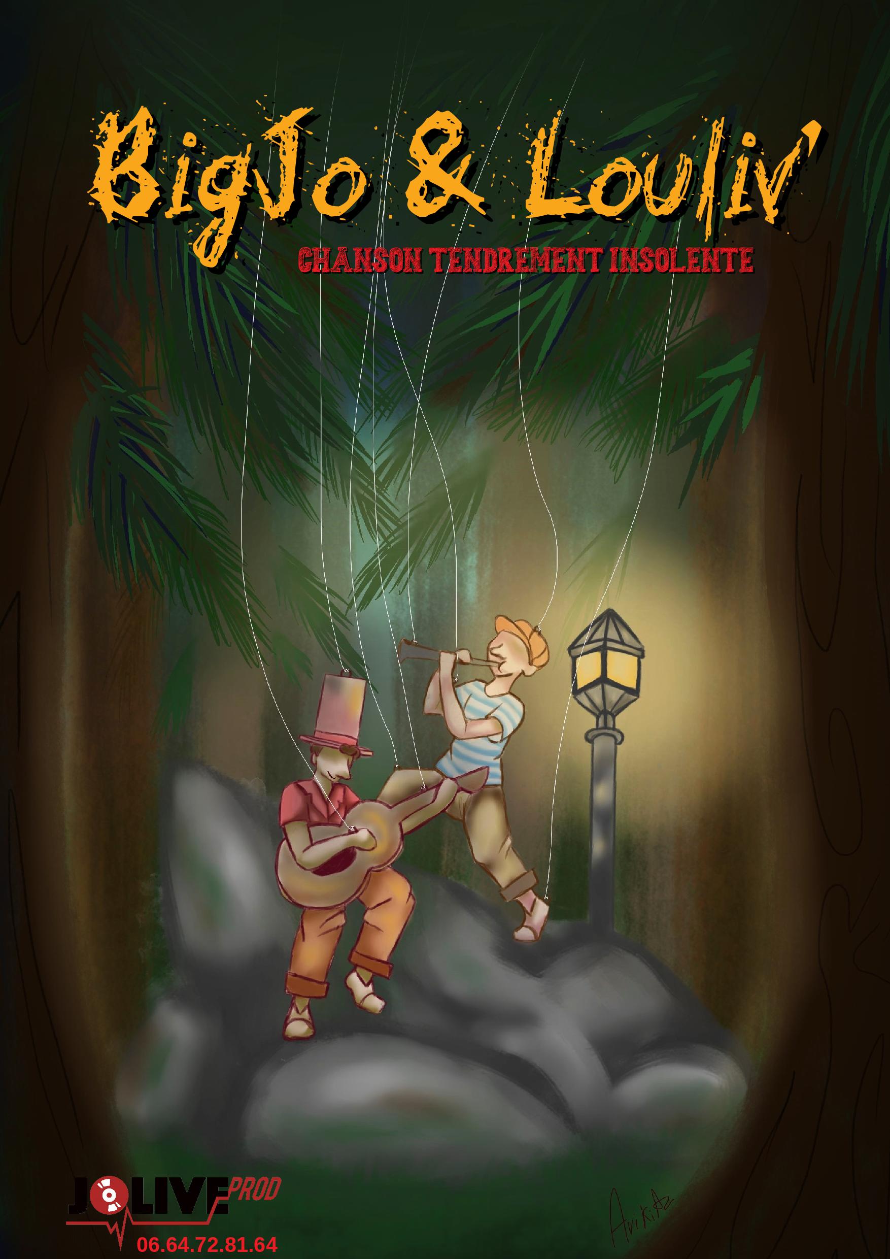 Concert BigJo & Louliv’, la bio équitable !