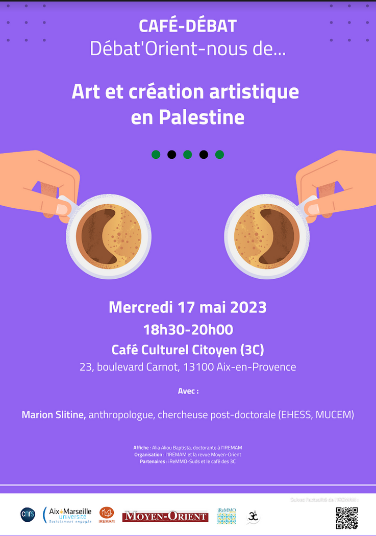 IREMAM, Revue Moyen-Orient - Art et création artistique en Palestine