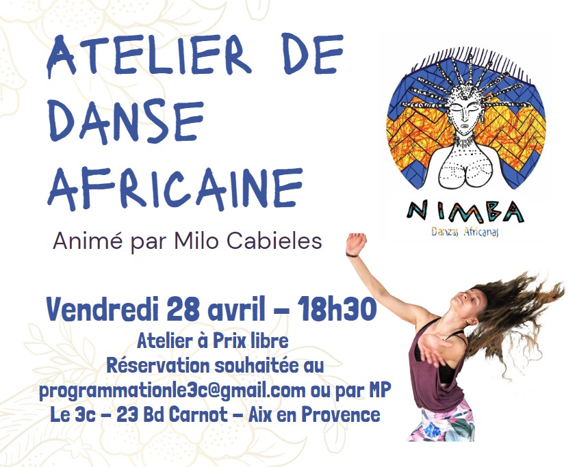 Atelier Dans africaine, projection de courts-métrages et discussion avec l'enseignante