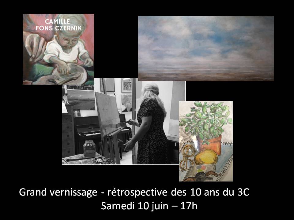 10 ans du 3C - Vernissage de l'exposition collective et commémorative