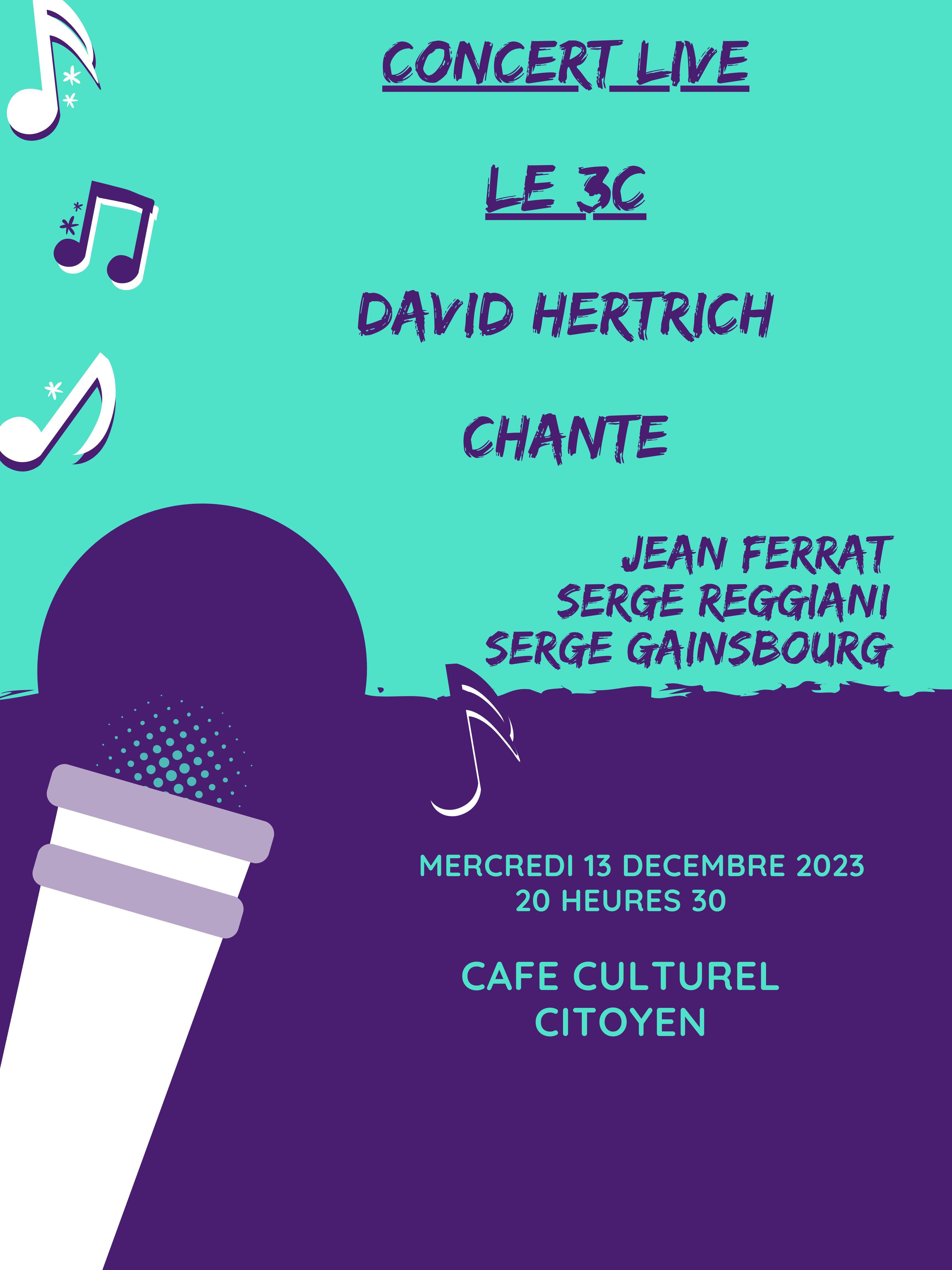 David Hertrich en concert