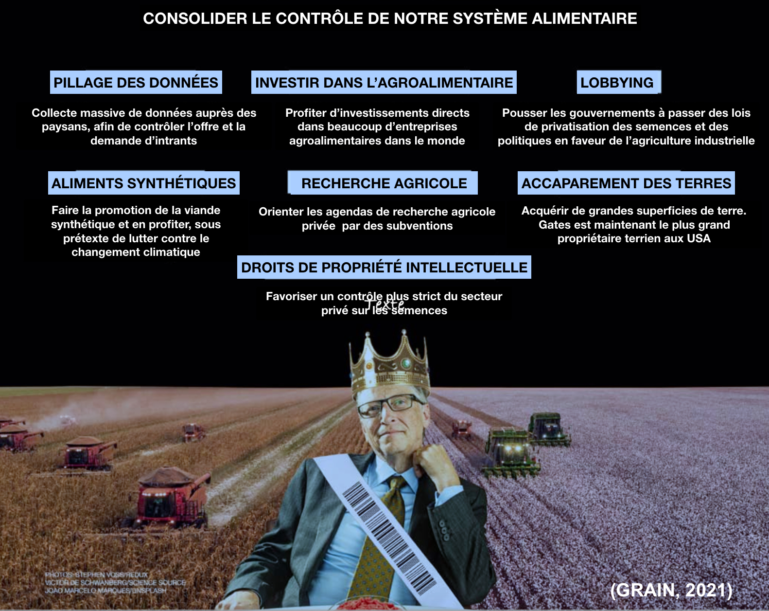 Projection "L'Afrique, les OGM et Bill Gates"