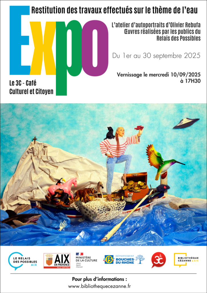 Exposition organisée par le Relais des Possible sur le thème de l'eau