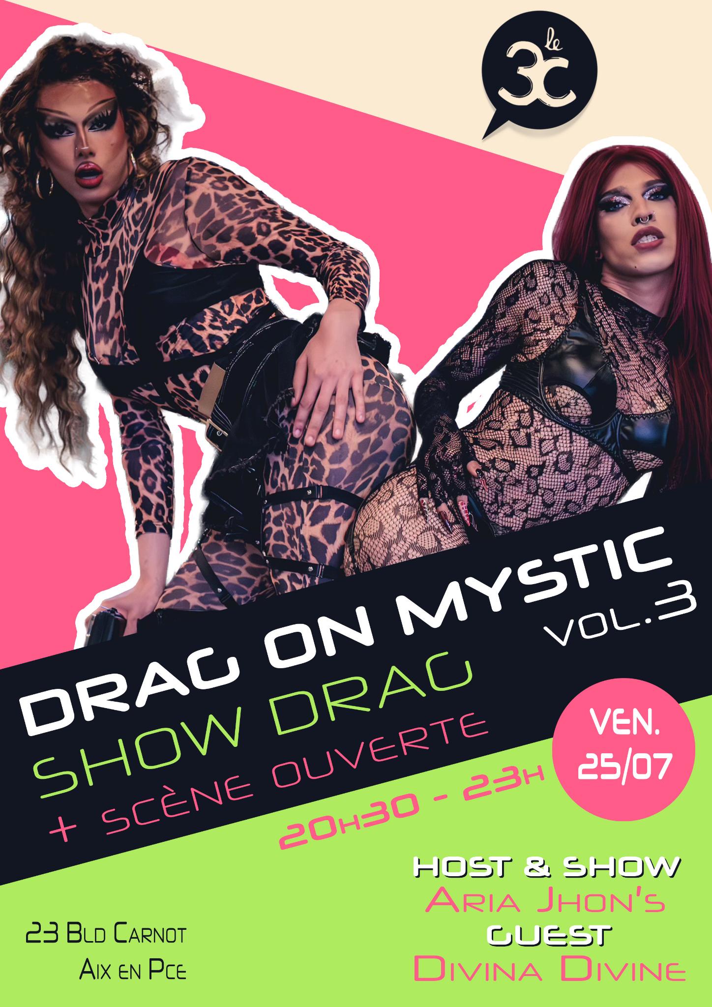 Soirée Drag Show : Drag on Mystic by Aria and the Queers