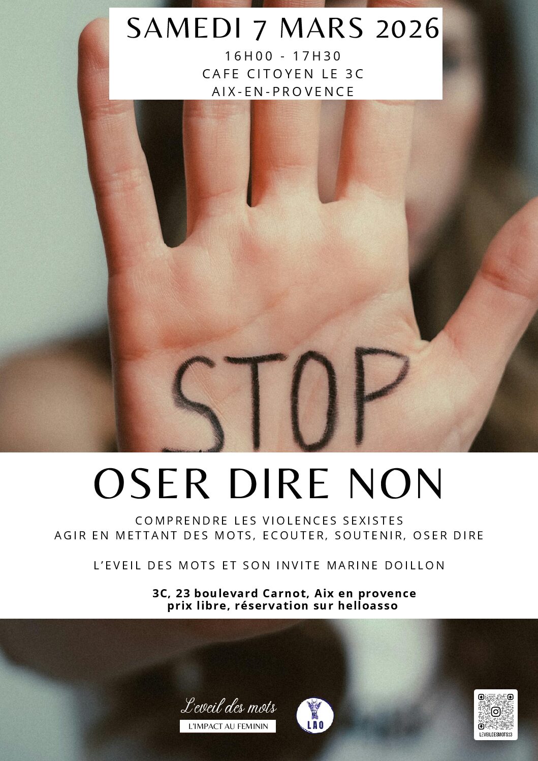 Conférences : poser ses limites face au sexisme ordinaire