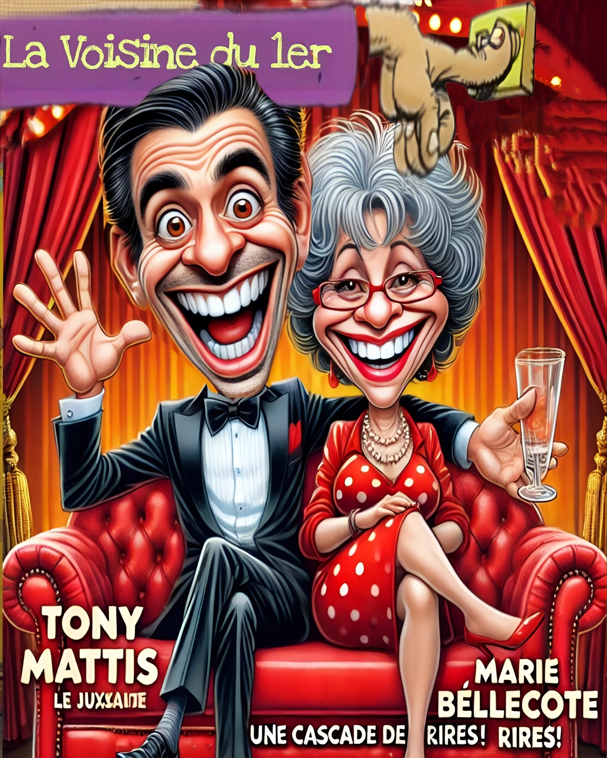 Comédie "La voisine du 1er"